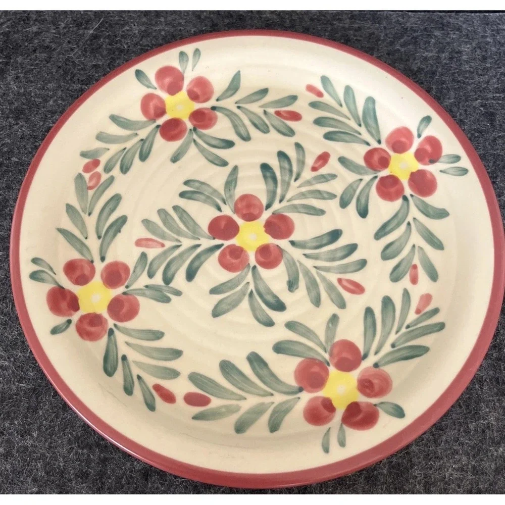 New Debco Pottery Folk Art Country Berry 8